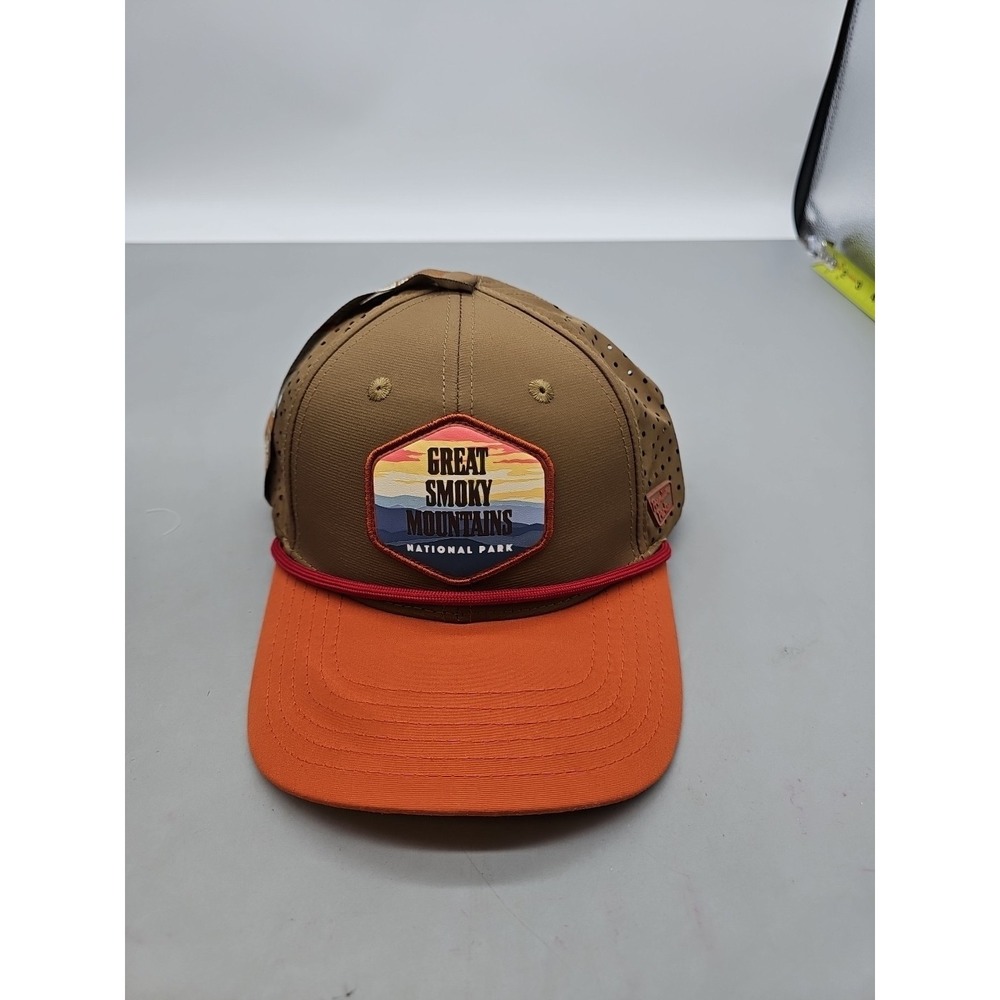 Great Smoky Mountain National Park Trucker Snapback Hat Recover Brand Mesh Patch